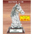 Trophée TETE Cheval  : Réf. FG350 - 17 cm